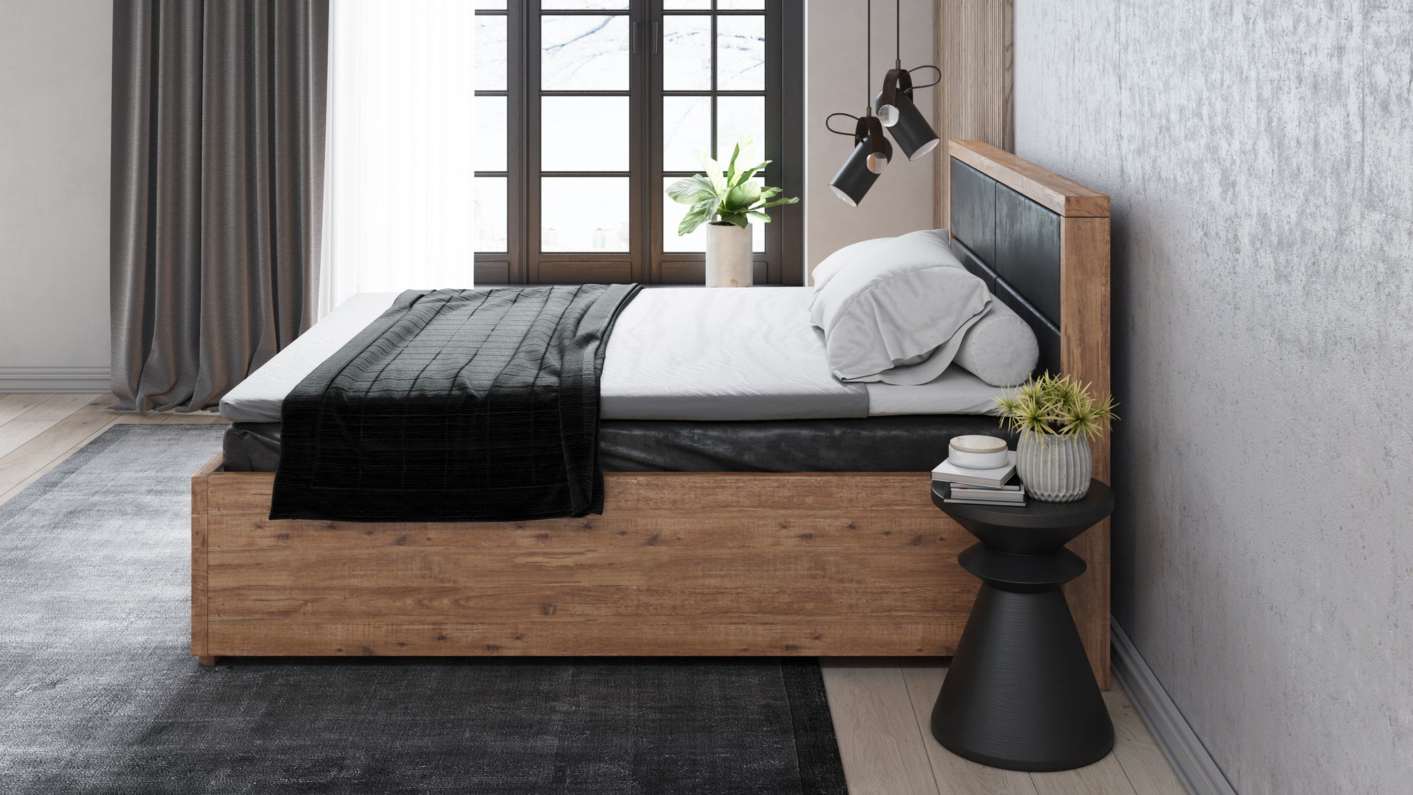 Boxspringbett - Träumer Nature 1