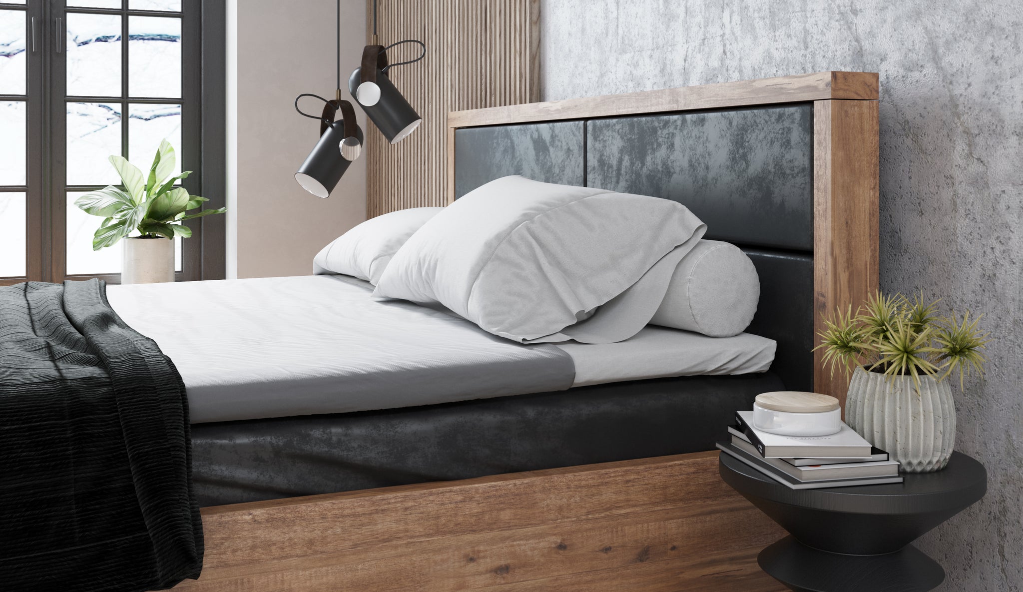 Boxspringbett - Träumer Nature 1