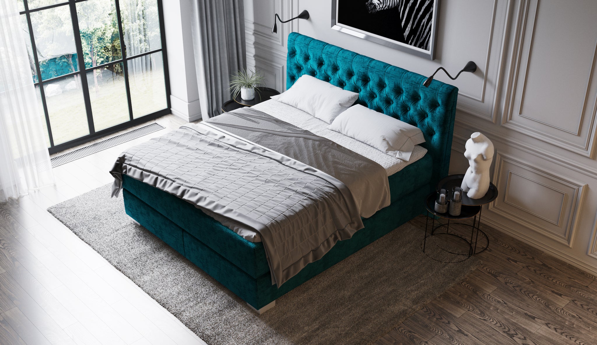 Boxspringbett - Träumer Chester