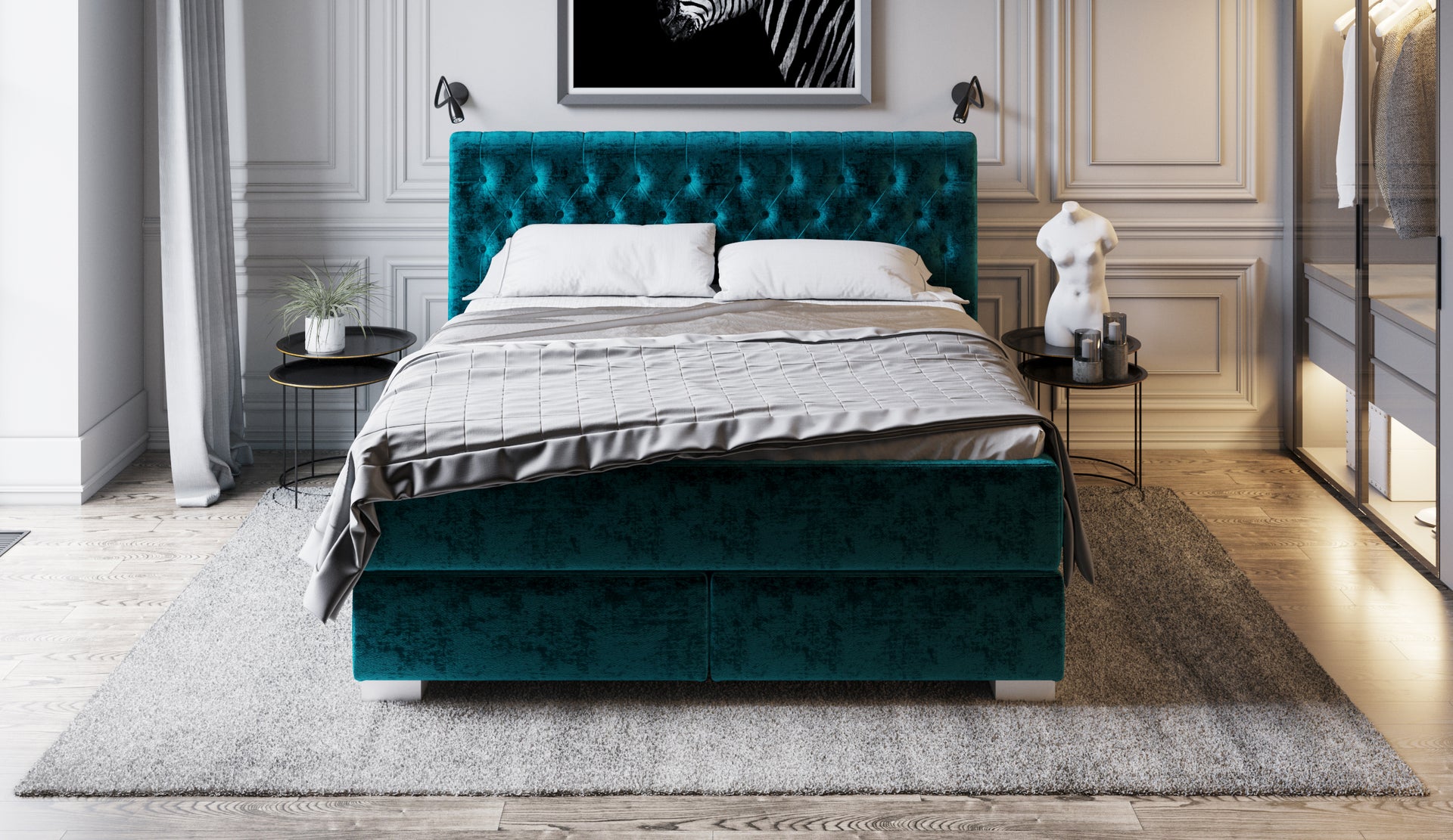 Boxspringbett - Träumer Chester