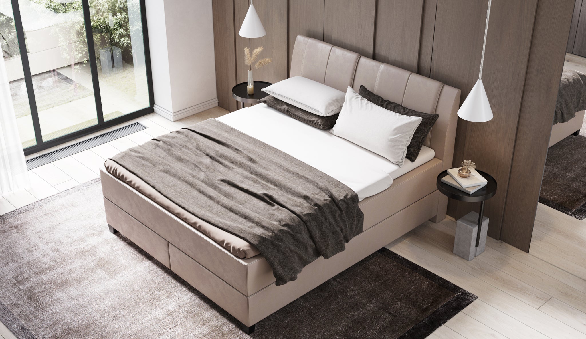 Boxspringbett - Träumer Oxford 2