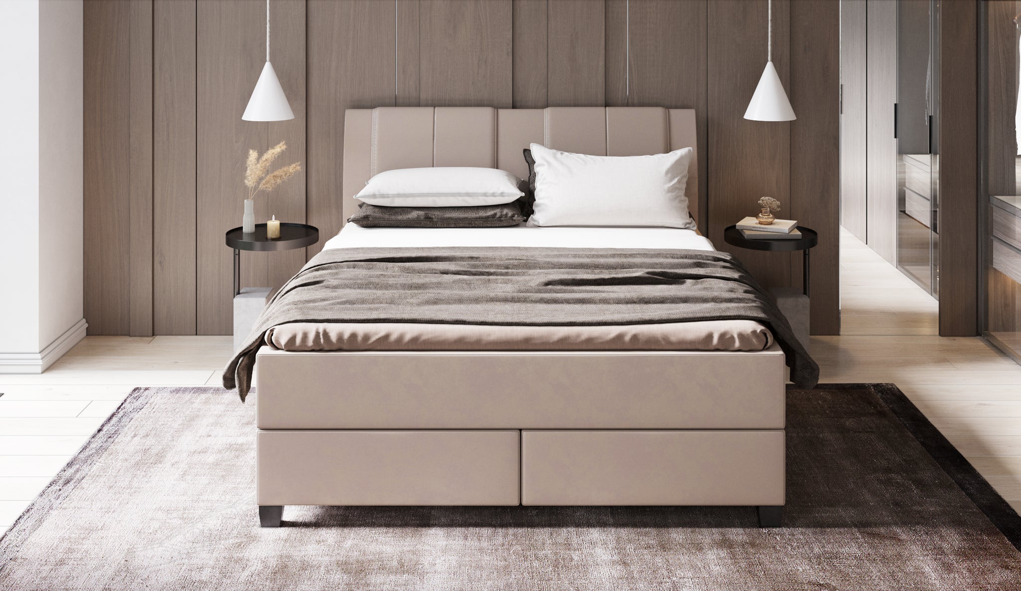 Boxspringbett - Träumer Oxford 2