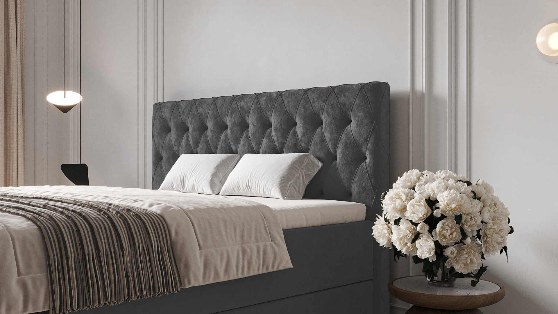 Boxspringbett - Träumer Paris