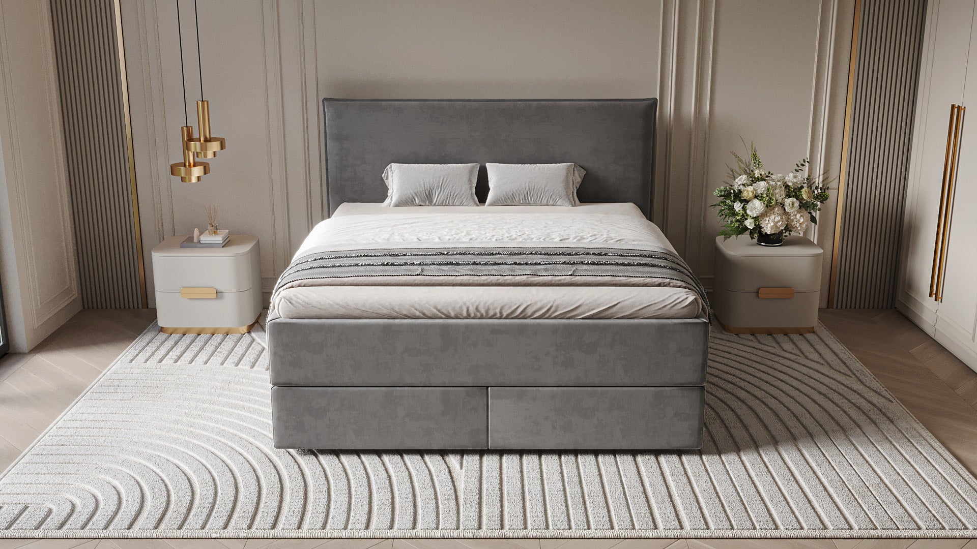 Boxspringbett - Träumer Rom